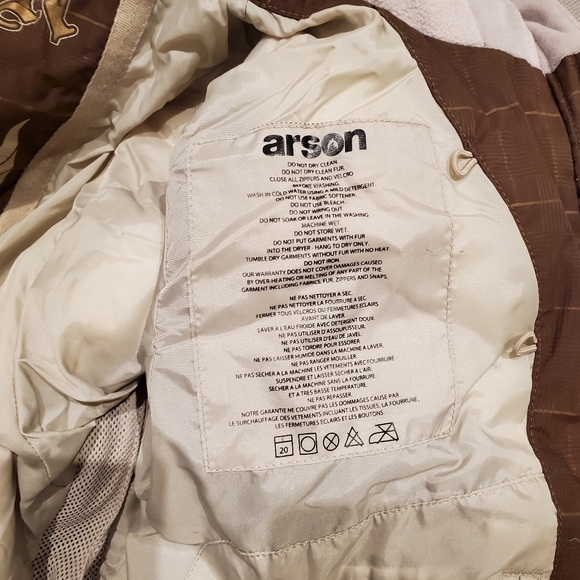 Arson snowboarding jacket - Picture 4 of 8